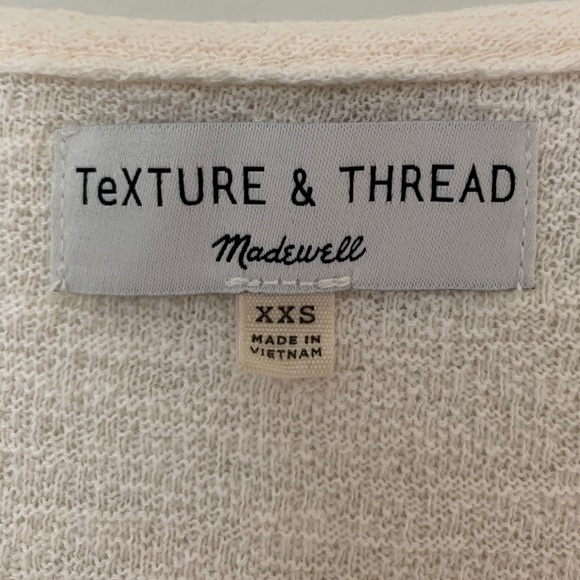 Madewell Tie-Front Tshirt - Picture 2 of 2